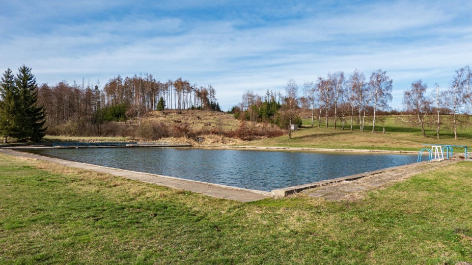 Koupaliště Chlístov. Foto Štěpán Dvořák