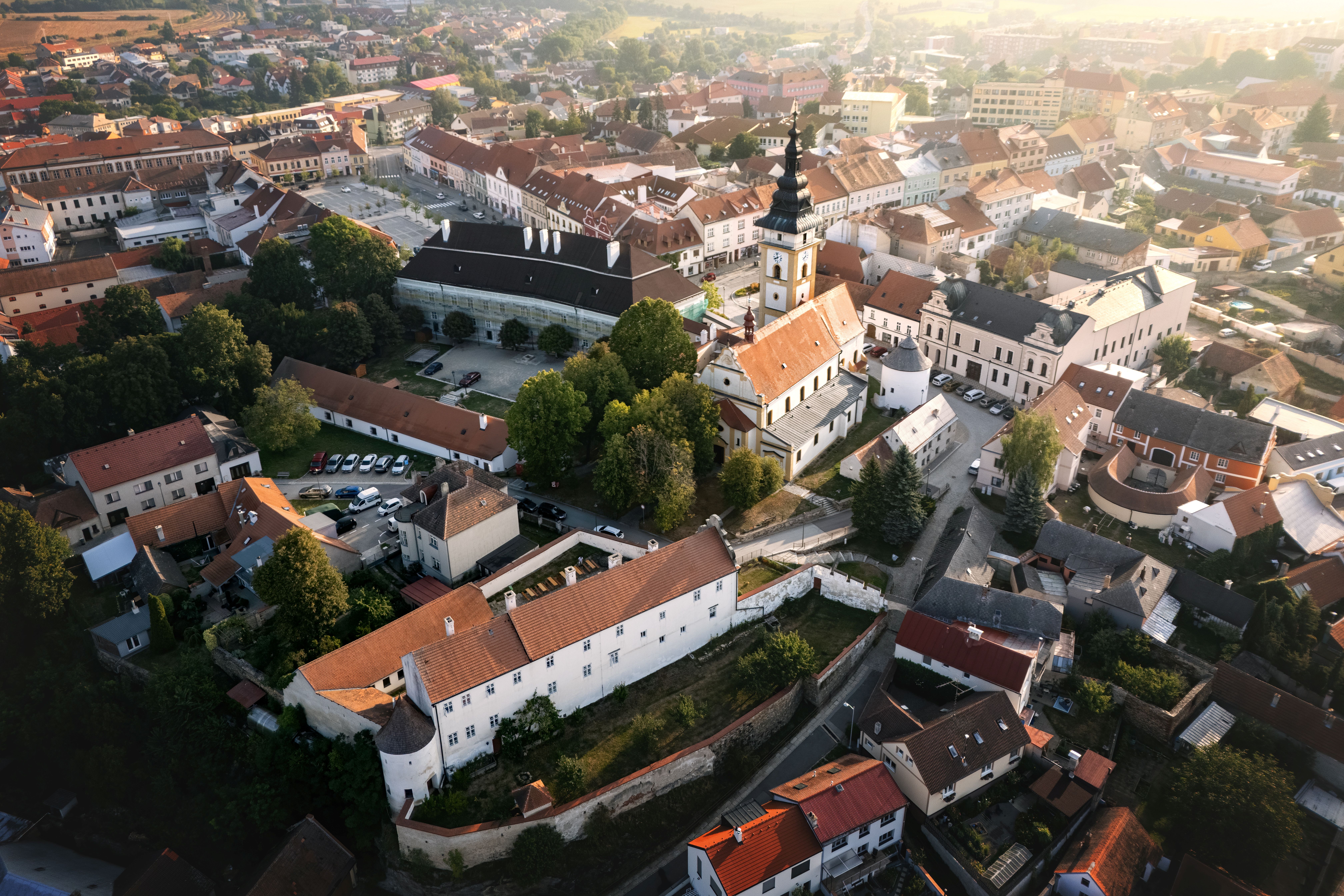 Moravské Budějovice jsou městem na bývalé císařské silnici. Foto Martin Dlouhý. Moravské Budějovice jsou městem na bývalé císařské silnici. Foto Martin Dlouhý.