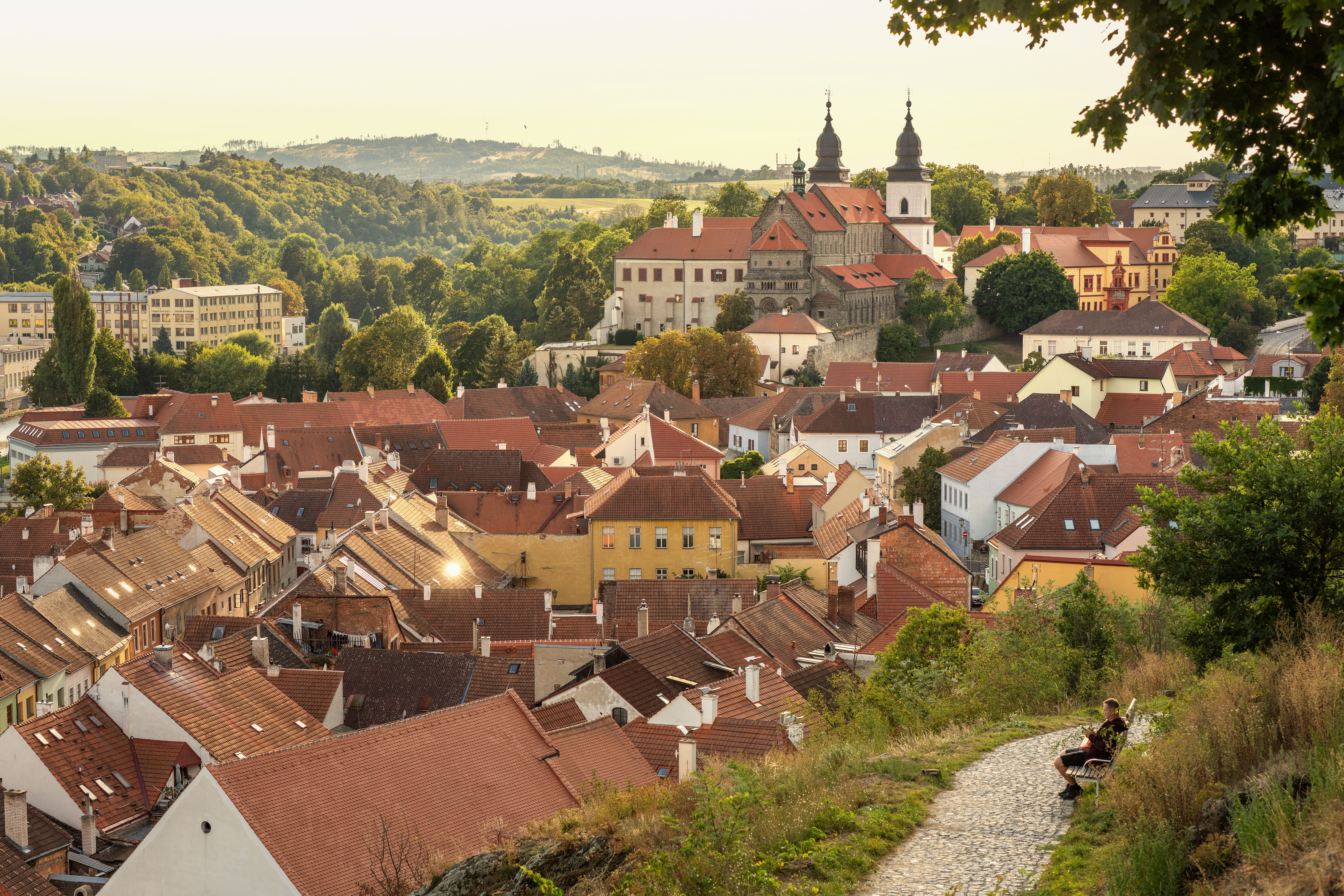 Bazilika sv. Prokopa a židovská čtvrť v Třebíči